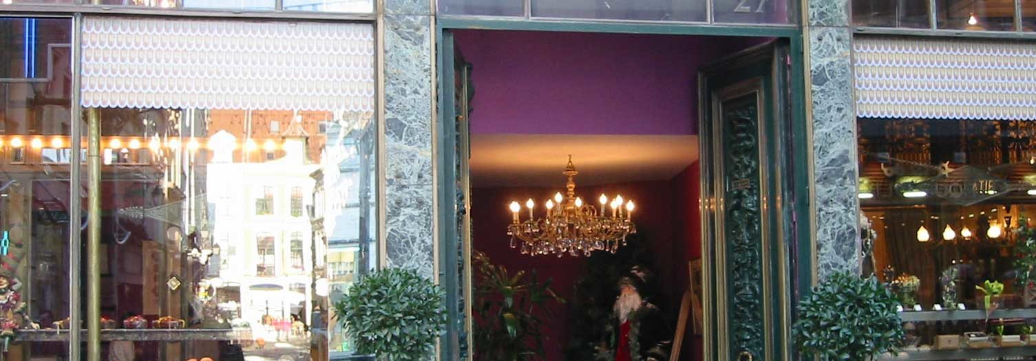 Vitrine : Boutique Méert à Lille